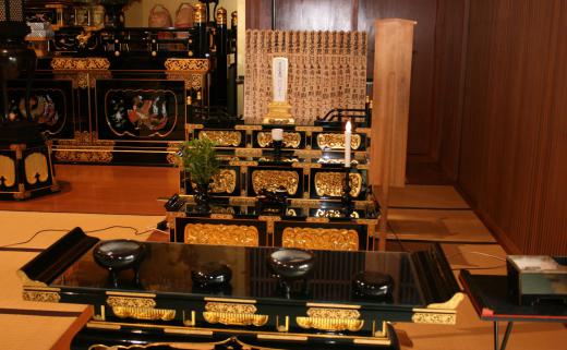 塔婆供養の写真